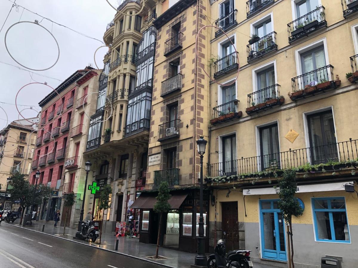 Mayor Calle, Alojate En El Centro Historico De Madrid, Junto A Plaza Mayor Y Mercado De San Miguel, Edificio Historico 3Er Piso Sin Ascensor Exterior foto