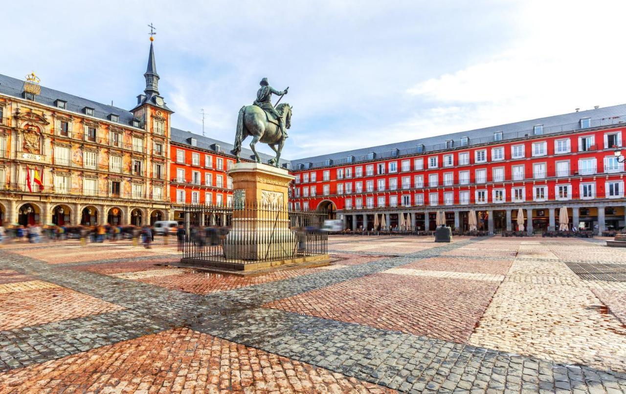 Mayor Calle, Alojate En El Centro Historico De Madrid, Junto A Plaza Mayor Y Mercado De San Miguel, Edificio Historico 3Er Piso Sin Ascensor Exterior foto